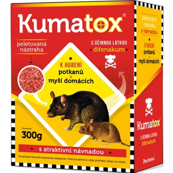 Kumatox G granular bait to kill domestic mice 300 g