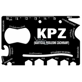 Albi Multitool for Kpz wallet 8.5 cm x 5.3 cm x 0.2 cm