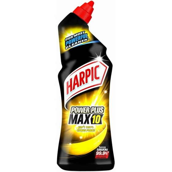 Harpic Power Plus Max10 Citrus Fresh liquid WC cleaner 750 ml