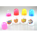 First Steps Slogan 0+ baby bottle blue 150 ml