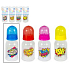 First Steps Slogan 0+ baby bottle blue 150 ml