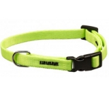 B&F Collar Strap neon green 1,5 x 30-50 cm