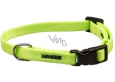 B&F Collar Strap neon green 1,5 x 30-50 cm