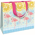 Nekupto Gift paper bag 23 x 17.5 x 10 cm Flamingos 1675 LFM