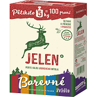 Jelen Color laundry powder, 100 washes, 5 kg