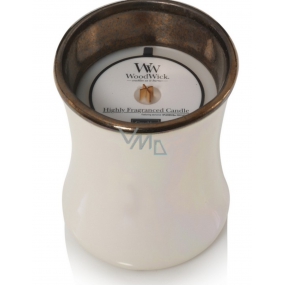 WoodWick Floral Nights Smoked Jasmine - Smoky jasmine scented candle with wooden wick and lid glass small 85 g Limited 2019