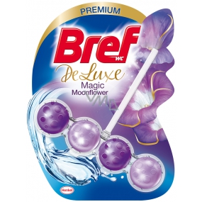 Bref De Luxe Magic Moonflower solid toilet block for hygienic cleanliness and freshness of your toilet 50 g