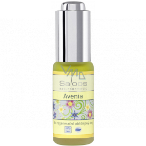 Saloos Bio Avenia Skin Oil, Regenerating Soothing And Brightening For Skin With Redness And Widespread Veins 20 ml