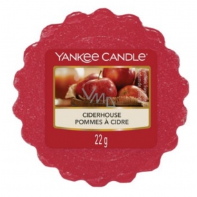 Yankee Candle Ciderhouse - Apple cider fragrant wax for aroma lamp 22 g