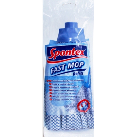 Spontex Fast mop fringe replacement mop easy and fast squeezing