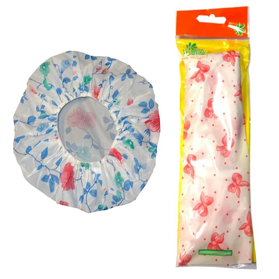Abella Bath Cap Various Colors and Patterns 1 Piece BW507