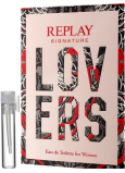 Replay Signature Lovers for Woman Eau de Toilette for women 2 ml with spray, vial