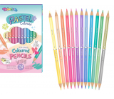 Colorino Pastel Double-Sided Colored Pencils 12 Pieces / 24 Colors