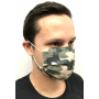 Veil 3 layers protective medical non-woven disposable, low breathing resistance 10 pieces Camouflage