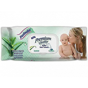 Freshmaker Premium Aloe Vera wet wipes for children 72 pieces