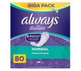 Always Dailies Fresh & Protect Normal with a delicate scent of an intimate panty liner 80 pieces