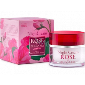 Rose of Bulgaria Night cream with almond, macadamia and wheat oil 50 ml