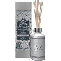 Tesori d'Oriente Muschio Bianco aroma diffuser with rattan sticks, 200 ml