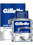 Gillette Revitalizing Sea Mist aftershave for men 100 ml