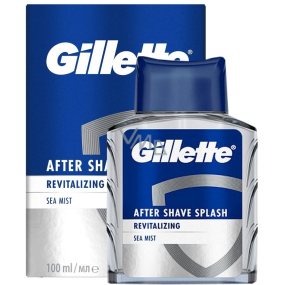 Gillette Revitalizing Sea Mist aftershave for men 100 ml