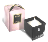 jFenzi Opal Glamour Soy scented candle with the scent of Yves Saint Laurent Opium Black handmade black 200 g