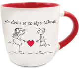 Nekupto Valentine's Day mug It's better for two! 360 ml