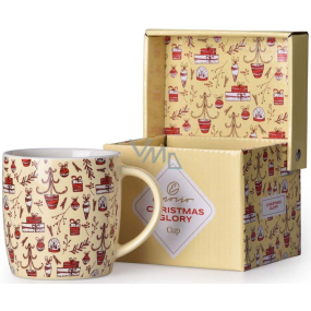 Emocio Christmas ceramic mug Christmas Glory in box 380 ml