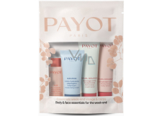 Payot Nue Cleansing Micellar Cleansing Water 20 ml + Source Adaptogen Adaptogen Moisturizer 15 ml + Rituel Douceur Gentle Exfoliating Body Cream 20 ml + Rituel Douceur Gentle Moisturizing Body Milk 25 ml, cosmetic set