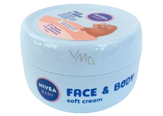 Nivea Baby Soft moisturizer for face and body for children 200 ml