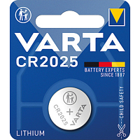 Varta CR2025 lithium coin cell battery 1 pc
