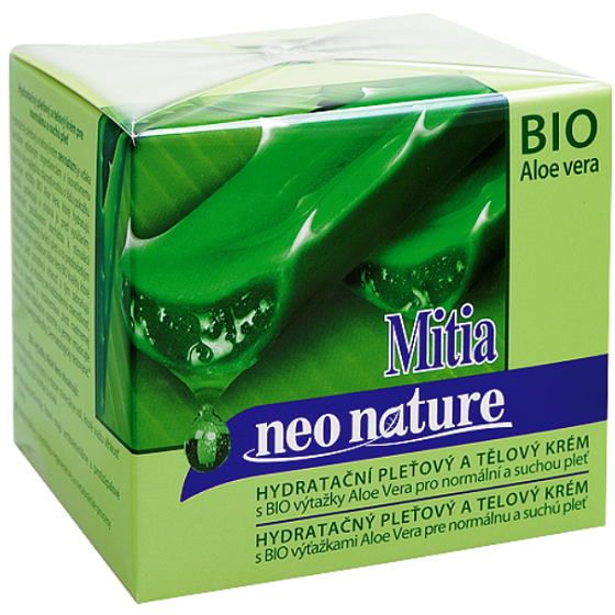 Mitia Bio Aloe Vera moisturizing skin and body cream 250 ml