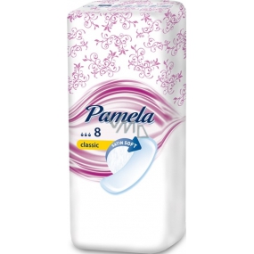 Pamela Classic Satin Soft sanitary napkins 8 pieces