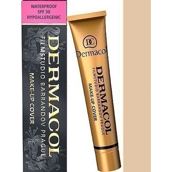 Dermacol Cover Make-up 210 Waterproof for Bright and Even Skin 30 g