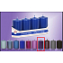 Lima Candle smooth metal violet cylinder 40 x 70 mm, 4 pieces