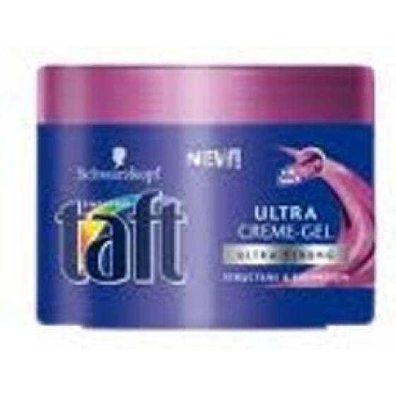 Taft Ultra Silk Touch Ultra strong fixation cream hair gel 150 ml
