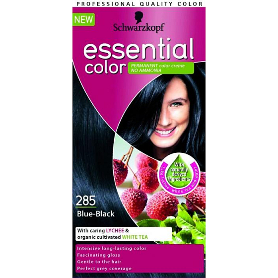 Schwarzkopf Essential Color long-lasting hair color 285 Blue-black