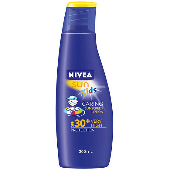 Nivea Sun Kids Caring SPF30 Sunscreen Lotion for Children 200 ml