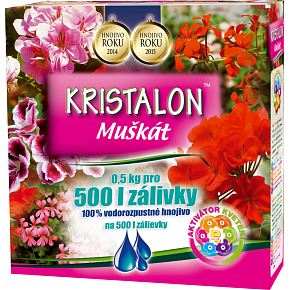 Agro Kristalon Muscat, fertilizer for geraniums, 500 g