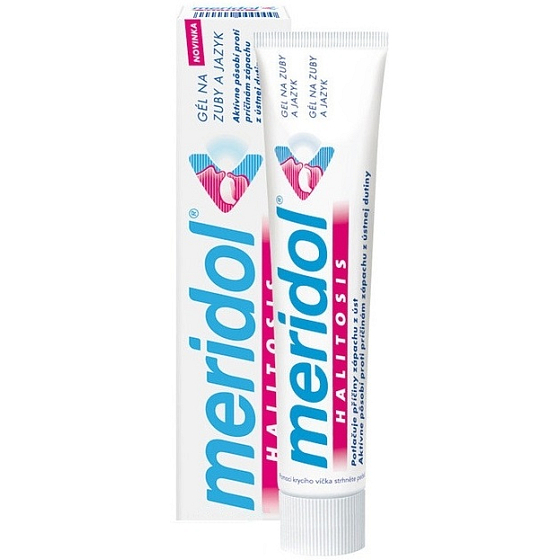 Meridol Halitosis gel for teeth and tongue 75 ml