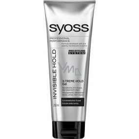 Syoss Invisible Hold X-Treme Hold hair gel 250 ml