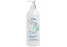 Ziaja Ziajka Baby 2v1 hypoalergenní gel na mytí s pumpičkou 400 ml