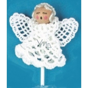 Crochet angel recess 7 cm + skewers