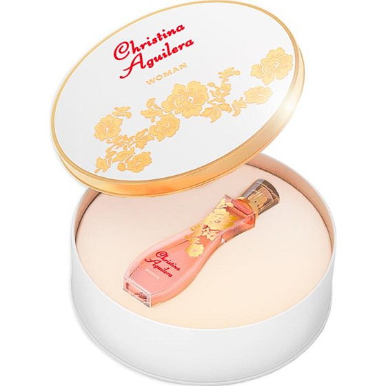Christina Aguilera Woman perfumed water 30 ml + tin box, gift set