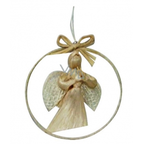 Angel of abaca in circle 8 cm