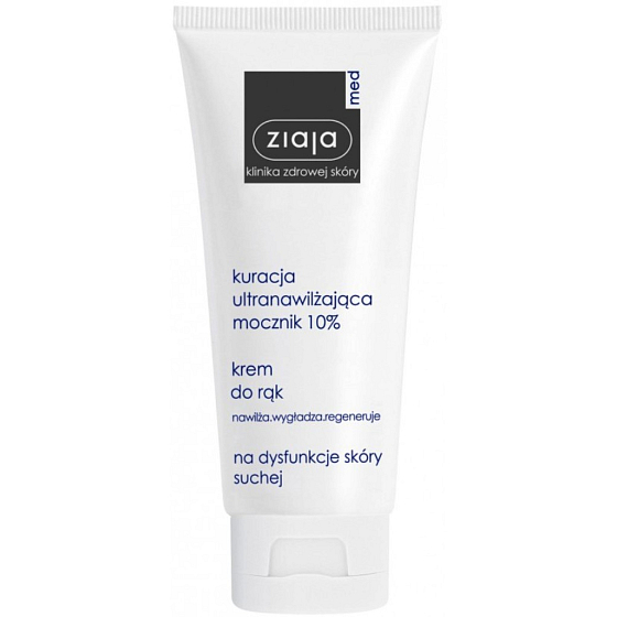 Ziaja Med Ultra-Moisturizing Urea 10% ultra-hydrating intensive regenerating hand cream 100 ml