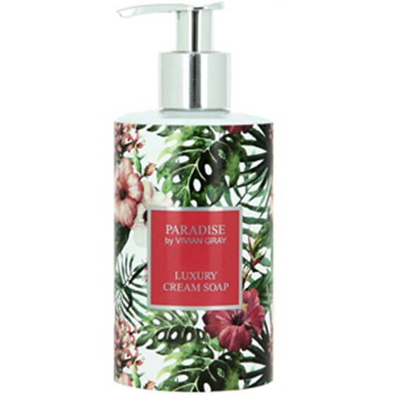 Vivian Gray Flowers Paradise luxury liquid soap with a dispenser 250 ml