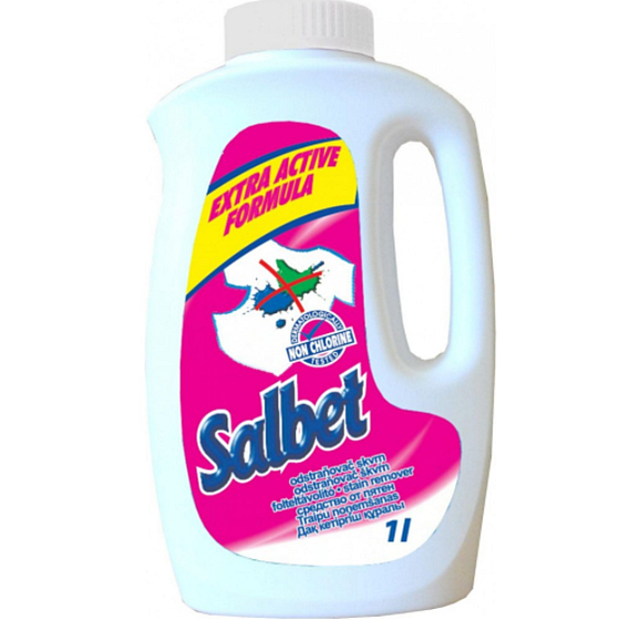 Salbet Liquid Stain Remover prevents graying and yellowing of laundry 1 l