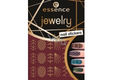 Essence Nail Art Jewelry Nail Stickers 09 1 miniature sheet