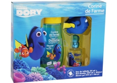 Corine De Farme Hledá se Dory toaletní voda pro děti 50 ml + sprchový gel 250 ml + hračka do koupele rybička, dárková sada
