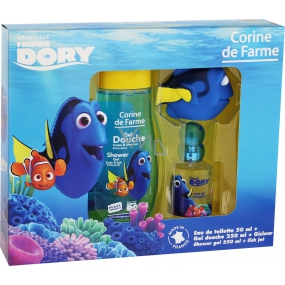 Corine de Farme Disney Looking for Dory eau de toilette for children 50 ml + shower gel 250 ml + bath toy fish, gift set